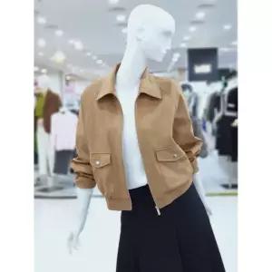 한정수량 Abfz 스웨이드 집업 자켓 FRHA5L05G 2811732