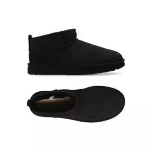 어그 MUST IT_26FW 클래식 울트라 미니 스웨이드 부츠 블랙 1116109 BLK