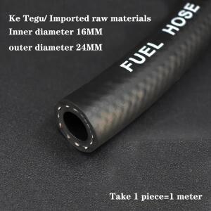 4mm~25mm 호스 디젤 파이프 엔진 고압 연료 고온 내성 오일 주입 검정 고무