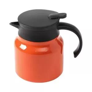 [제이큐]이중진공 보온주전자 750ml 오렌지 보냉 포트