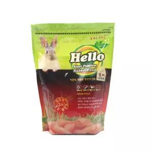 Hello 큰토끼 사료 프리미엄 성토용 1.1Kg/애완/동물/가정용/간식/키우기/맛있는/잘먹는/먹이/건강/용품