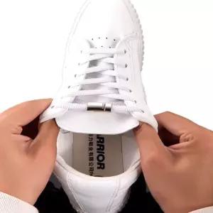 매듭없는 마그네틱 자석 버클 신발끈 블랙 화이트/운동화끈/간편한/풀림방지