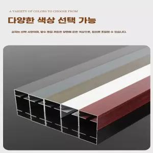 슬라이딩블라인드 방풍 셔터 거실 다용도 침실