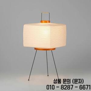 일본 디자인 아카리 노구치 용 테이블 램프 인쇄 된 쌀 종이 침실 데스크탑 장식