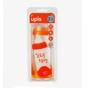 유피스 노리개 젖꼭지 젖병 일회용 250ml