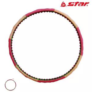 뱃살훌라후프 스마트 지압 뱃살 어린이 실내 꽈배기 무소음 대형 훌라후프 S로즈 2.5kg [BGX54679]