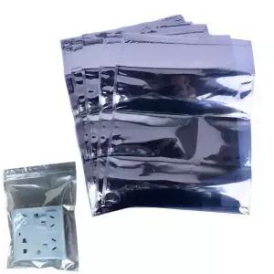 1PCS 30cm 정전기 방지 차폐 지 플락 백 ESD 장비 팩 파우치 방수 셀프 씰