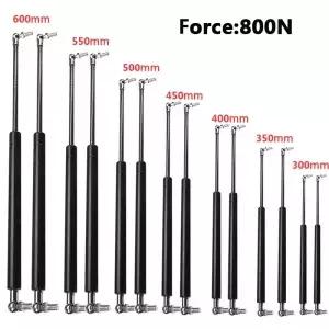 2PCS 유니버설 800N 300/350/400/450/500/550/600mm 스트럿 바 스프링 지원 자동차 캐러밴 도어 Windows