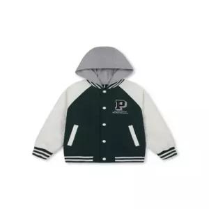 탑텐 키즈 TOPTENKIDS 공용 후드 바시티 패딩 점퍼 MKG1JP3211