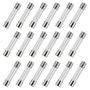 BOJACK 6X30MM 15 A AMP 250 V 0.24X1.18 INCH VOLT F15AL250V 패스트 블로우 유리 퓨즈(18개입)