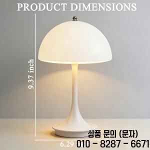 충전식 북유럽 LED 테이블 램프 알루미늄 아크릴 책상 조명 거실 연구실용 가정 장식