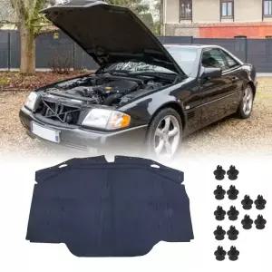 R129 300SL 500SL 600SL SL320 1 2002 후드 단열 패드 엔진 방음 커버 129680