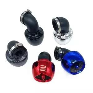 오토바이 에어 필터 키트 Moto Moped ATV JOG Cygnus Force 용 28/35/42/48mm 스포츠 고 유량 흡입