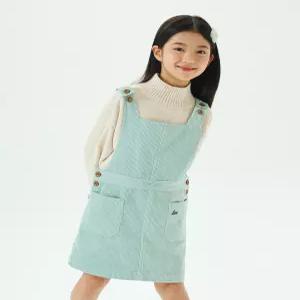 리 키즈 코듀로이 레귤러핏 오버롤 원피스 블루 LK2404OP71BL 4515809