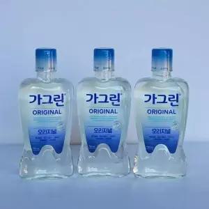 [제이큐]구강청결제 지널 대용량제거 3개입 가그린 구강관리 750ml