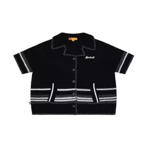 코닥 니트 반팔 오버 셔츠 BLACK K5223LKT42BLK 5004815