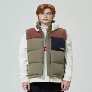 코닥 브라우니 컬러블록 다운 베스트 KHAKI K4423LDV95KHK 4470003