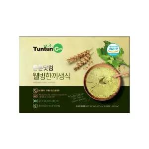 튼튼닷컴 웰빙한끼생식 (28포) / 국내산 50종 원료 함유 / 식품안전관리 인증(HACCP