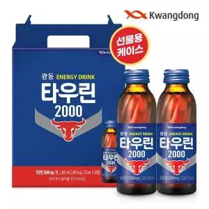 [광동 공식 대리점] 타우린2000 120ml x 40입 (선물용 케이스 포장)