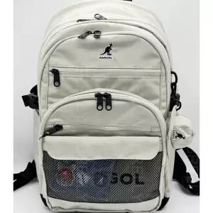 캉골 시즌신상 26L 아이콘 스파크 백팩 가방 패드파우치 뱃지 노트북 (라이트그레이) 1486