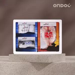 [온도씨][G][온도씨]제주 수산물 실속선물세트 모듬 3호 (은갈치 대 1미/삼치살 대 1팩/옥돔 대 2미/총1k