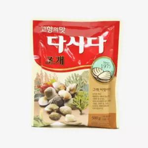 조미료 CJ 조개 백설 500g 다시다
