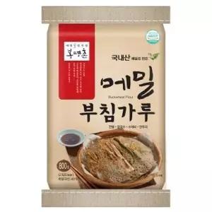 메밀부침가루 800g( 메밀)봉평메밀 부침가루 전병 메