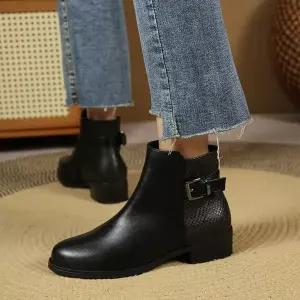[하프클럽/셀럽하우스]앵글부츠 숏부츠 여성MR-1