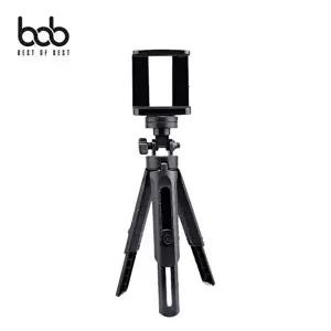 [비오비]고품질 bob 3단 높이조절가능 스마트폰 미니 삼각대 핸드그립 카메라핸드그립 셀프촬영 W4FB155