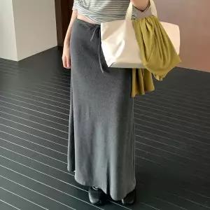 [코코블랑] 와플 롱 스커트