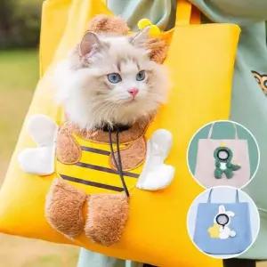 (스타일하우스)반려동물 이동가방 PET 고양이 산책가방 포대기 슬링백 외출
