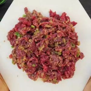 빠른배송 안주 국내산소고기 술안주 온도체육회 당일도축 한우 육회 200g 국내산 소고기 생고기 서치B