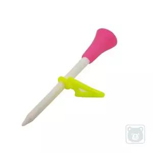 [하프클럽/셀럽하우스]실리콘 고무골프티 10P 골프샷티 골프티홀더 골프숏티 삼발이골프티