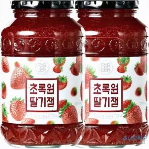모닝빵 딸기잼 토스트 아이들간식 어린이간식 딸기쨈 아이 1KG 2개