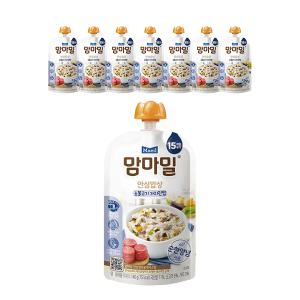 맘마밀 실온이유식 15개월, 소불고기 가지진밥, 140g, 8개