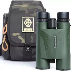 거리측정 쌍안경 10x42mm HD 2624야드 장거리 초고선명 시야 0.15초 빠른 반응 0.5m 정확도 IP65 방수 사냥
