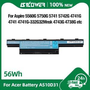 5200mAh AS10D31 배터리 (에이서 아스파이어 V3-471 4250 5551 E1-531 호환)