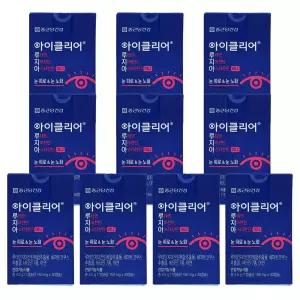 종근당건강 아이클리어 루테인지아잔틴 아스타잔틴 미니 150mg X 30캡슐 10개 CB