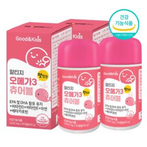 씹어먹는 rtg 알티지 오메가3 츄어블 캡슐 유아 오메가쓰리 혈행개선 도움