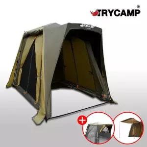 트라이캠프 FO-15EF + 하프플라이 + 지주폴 낚시 텐트
