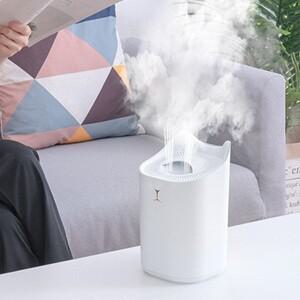 더블노즐 초대형가습기 3300ML 듀얼분사 미니 휴대용 가습기