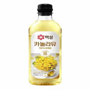 CJ제일제당 백설 카놀라유 900ml x 4개