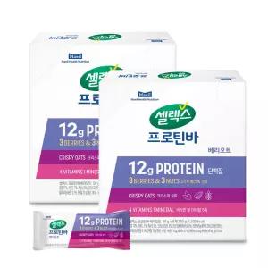 셀렉스 프로틴바, 베리오트, 50g, 12개