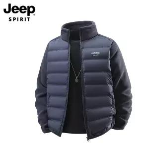 JEEP SPIRIT 남성 경량 패딩 자켓 겨울 방풍 스탠드업 점퍼 S-8XL