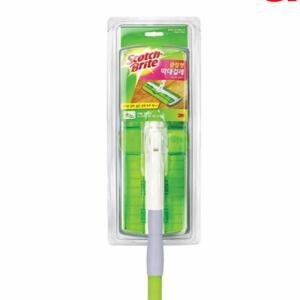 3m 청소 밀대 물걸래청소포 클립형 바닥 길이조절 회전봉
