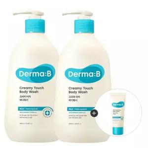 크리미 터치 바디워시 400ml 1+1+튜브(랜덤)