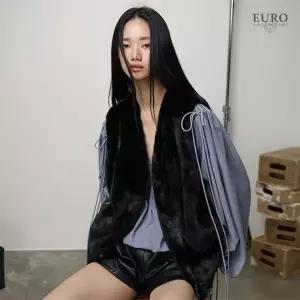 유로컬렉션 사파이어 휘메일 풀스킨 밍크 베스트 1114500