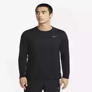 나이키 nike 마일러 드라이 핏 UV 긴소매 런닝 탑 M - 블랙 FB7071-010