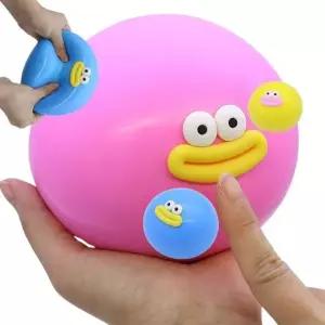 말랑 빵쑥이 귀여운 주물럭 말랑이 스퀴시 모찌 대형