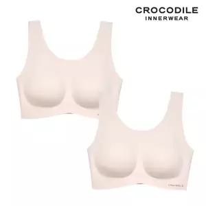 [크로커다일] 소프트 나일론모달 패드일체형 U넥 브라2종 소프트오트 CDWBR5O13_2
